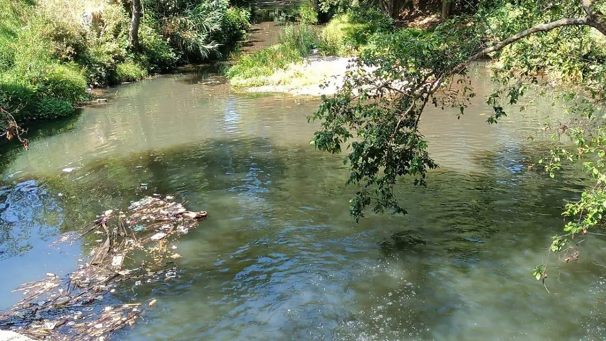 Rio contaminado